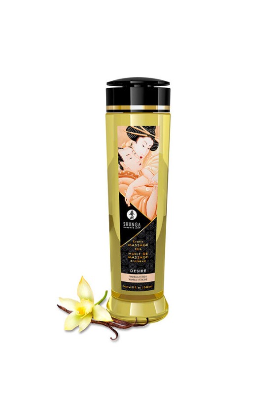 SHUNGA - DESIRE EROTIC MASSAGE OIL 240 ML