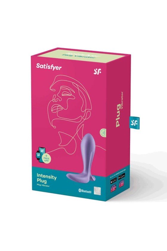 SATISFYER INTENSITY PLUG - PURPLE