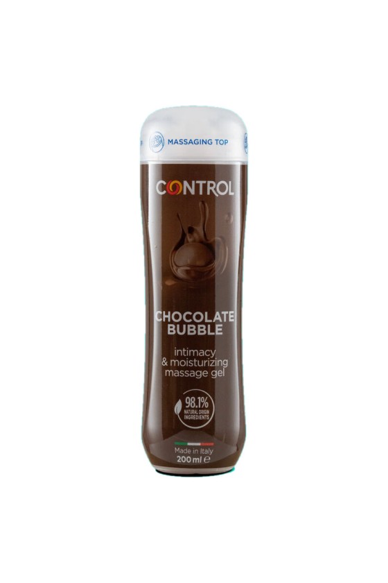 CONTROL - MASSAGE GEL 3 IN 1 CHOCOLATE BUBBLE 200 ML