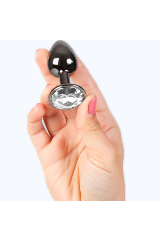 SECRETPLAY - BUTT PLUG GUNMETAL TAGLIA PICCOLA 7 CM