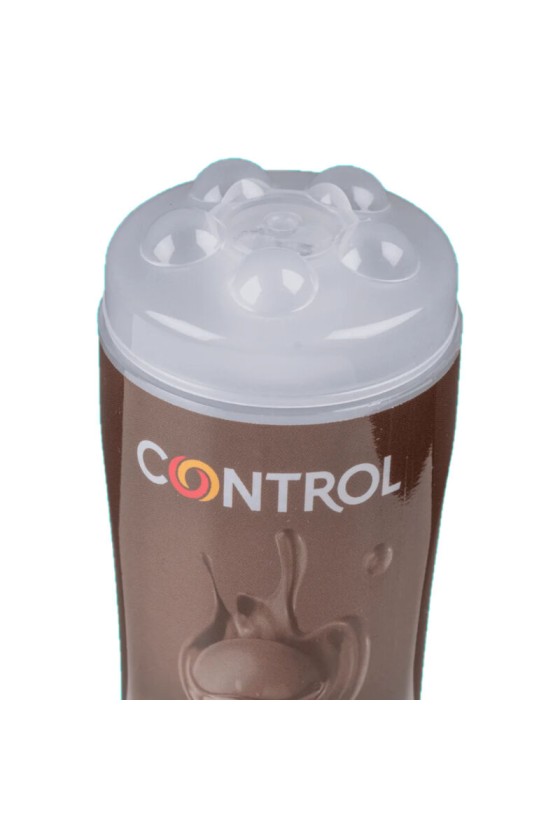 CONTROL - GEL DE MASAJE 3 EN 1 BURBUJA DE CHOCOLATE 200 ML