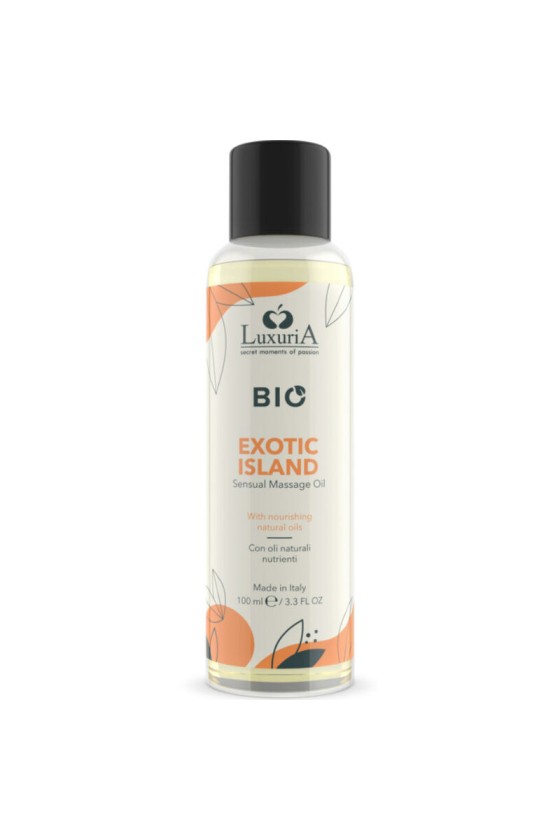 INTIMATELINE LUXURIA - ÓLEO DE MASSAGEM BIO EXOTIC ISLAND 100 ML