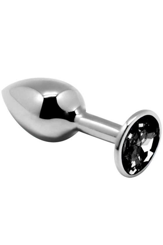 ALIVE - PLACER ANAL MINI PLUG METAL NEGRO TALLA S