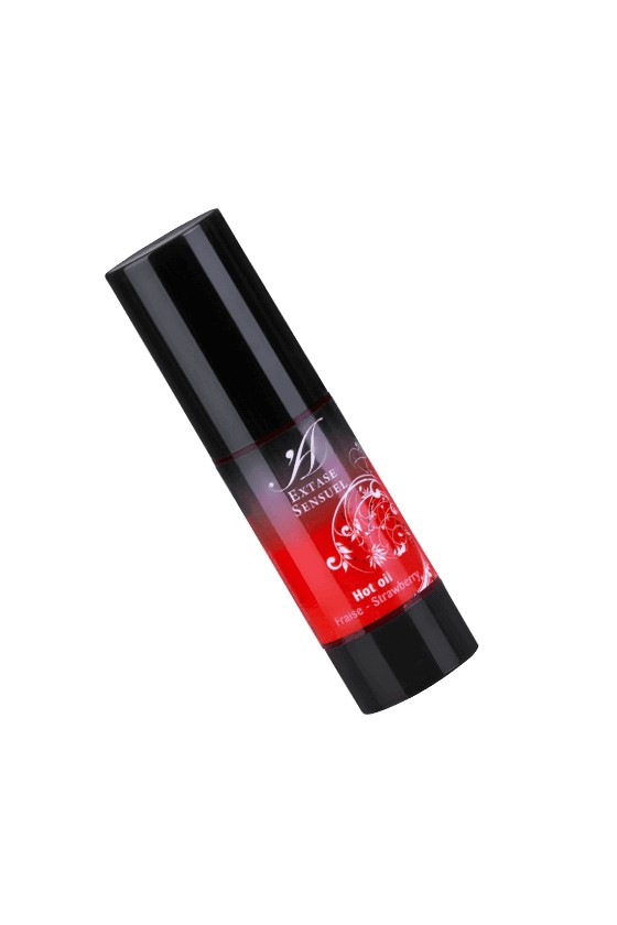 EXTASE SENSUAL - ÓLEO ESTIMULANTE DE CALOR DE MORANGO 30 ML