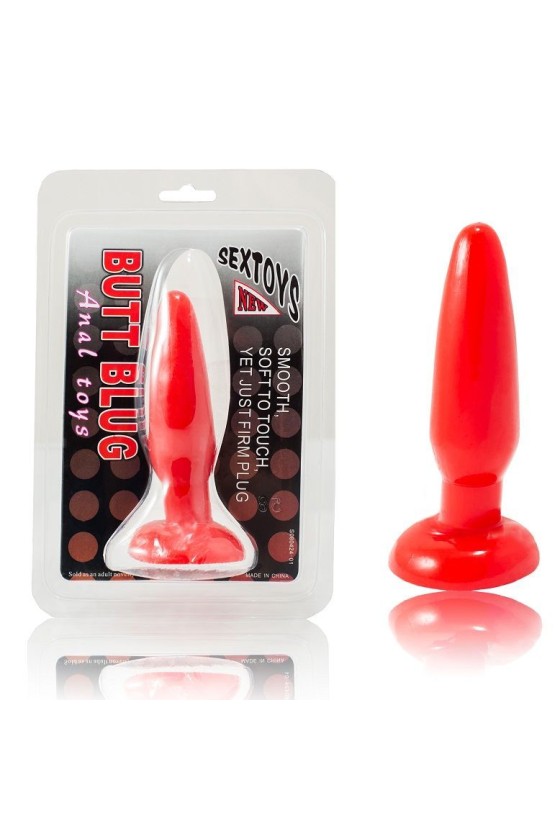 BAILE - PETIT PLUG ANAL ROUGE 15 CM