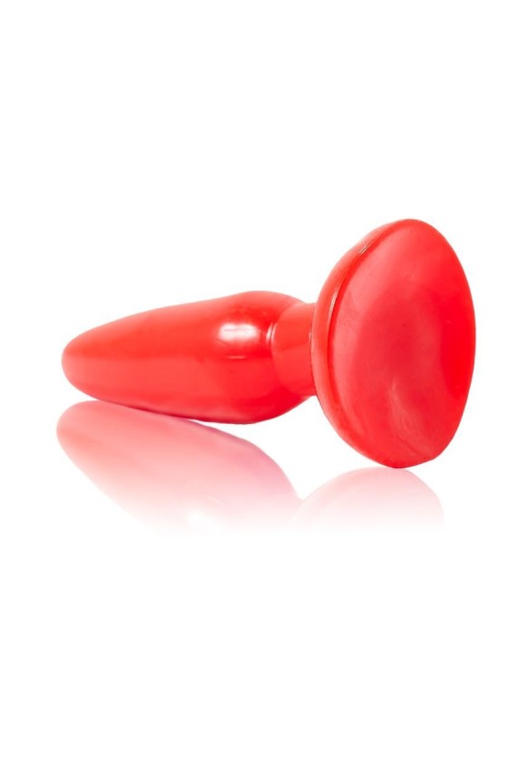 BAILE - PLUG ANAL PEQUENO VERMELHO 15 CM