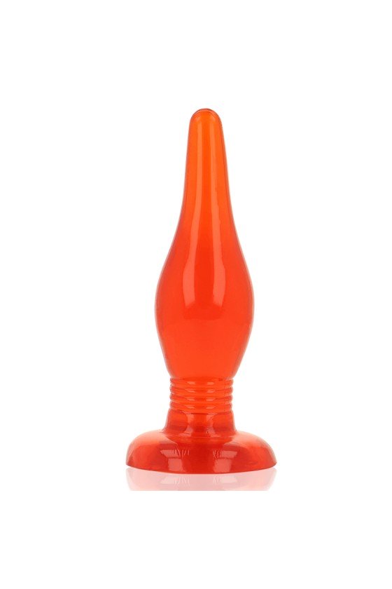 BAILE - PLUG ANAL TACTO SUAVE ROJO 14,2 CM