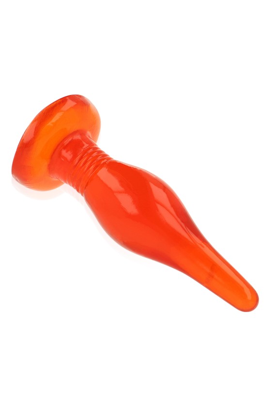 BAILE - PLUG ANAL TACTO SUAVE ROJO 14,2 CM