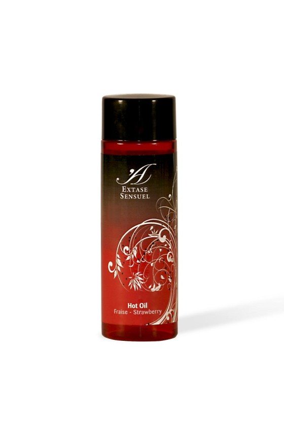 EXTASE SENSUAL - HUILE STIMULANTE CHALEUR FRAISE 100 ML