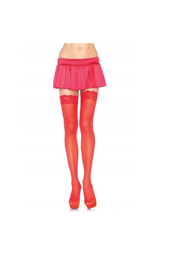 LEG AVENUE - COLLANT ROSSO...