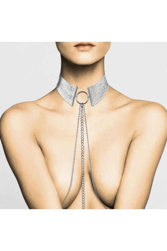 BIJOUX - DÉSIR MÉTALLIQUE COLLIER MÉTALLISÉ ARGENT