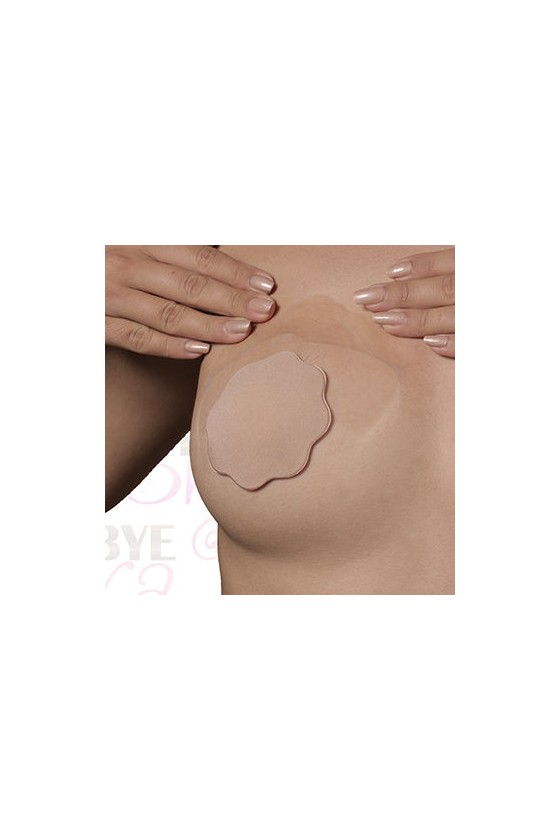 BYE-BRA - BREASTS ENHANCER + NIPPLE COVERS SILK CUP D/F