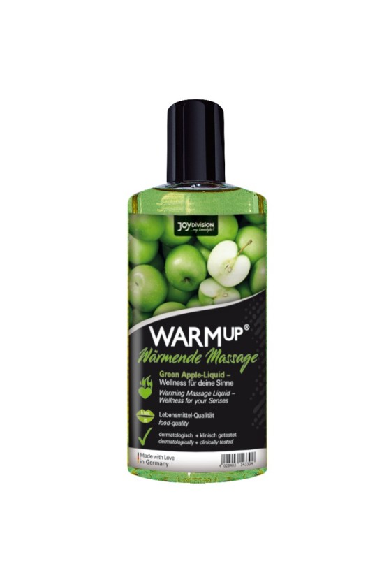 JOYDIVISION WARMUP - GREEN APPLE MASSAGE OIL - 150 ML