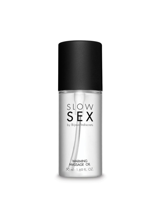 BIJOUX - ACEITE DE MASAJE SLOW SEX EFECTO CALOR 50 ML