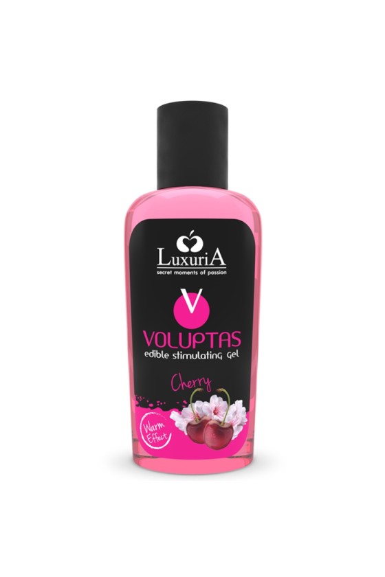 INTIMATELINE LUXURIA - VOLUPTAS EDIBLE MASSAGE GEL WARMING EFFECT - CHERRY 100 ML