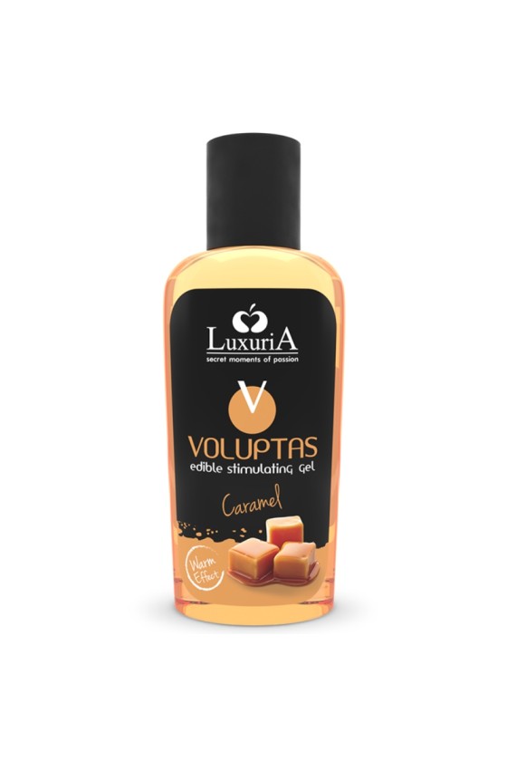 INTIMATELINE LUXURIA - VOLUPTAS ESSBARES MASSAGEGEL MIT WRMENDEM EFFEKT - KARAMELL 100 ML