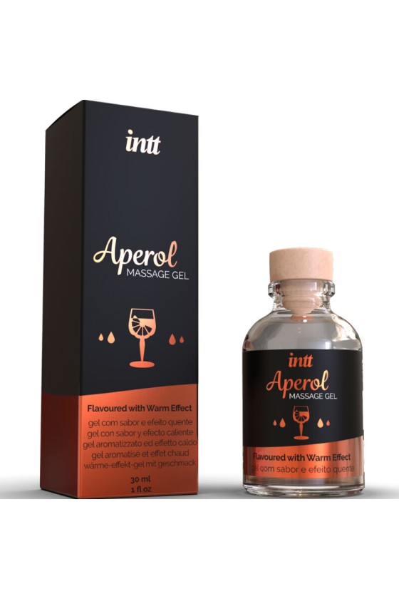 INTT MASSAGE  ORAL SEX - GEL DA MASSAGGIO APEROL EFFETTO CALORE INTENSO