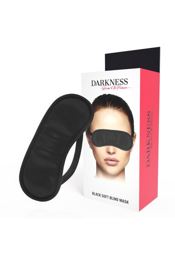 DARKNESS - GERADE SCHWARZE MASKE