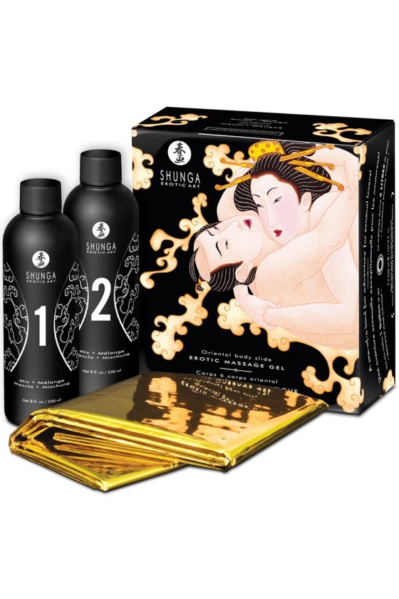 SHUNGA - ORIENTAL MELON MANGO EROTIC BODY TO BODY MASSAGE GEL