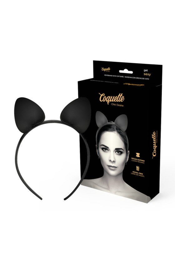 COQUETTE - DIADEMA CHIC DESIRE CON OREJAS DE GATO