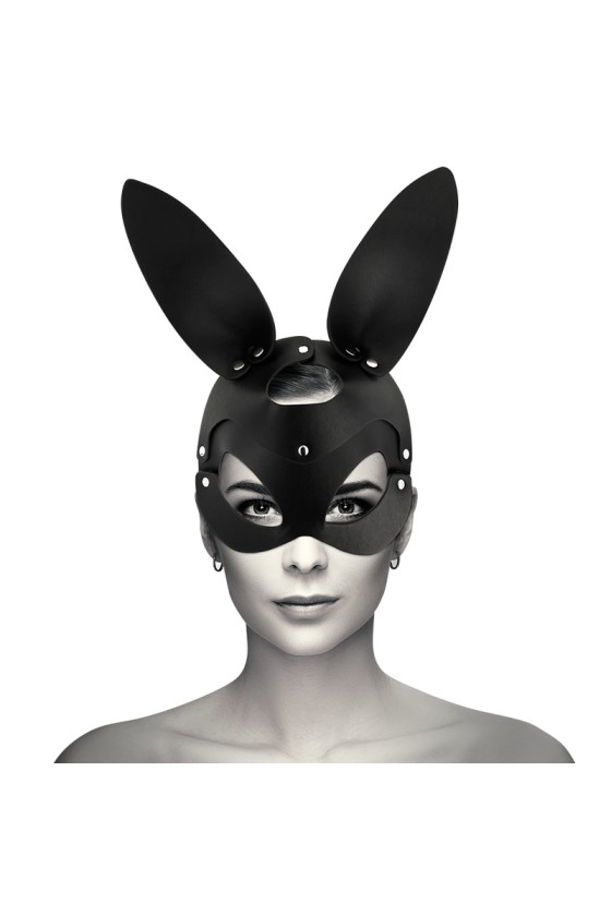 COQUETTE CHIC DESIRE - VEGANE LEDERMASKE MIT HASENOHREN