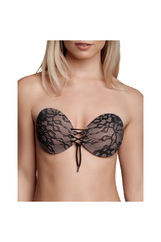 BYE-BRA - BRA ADHESIVE INTERLACED  EMBROIDERY CUP A