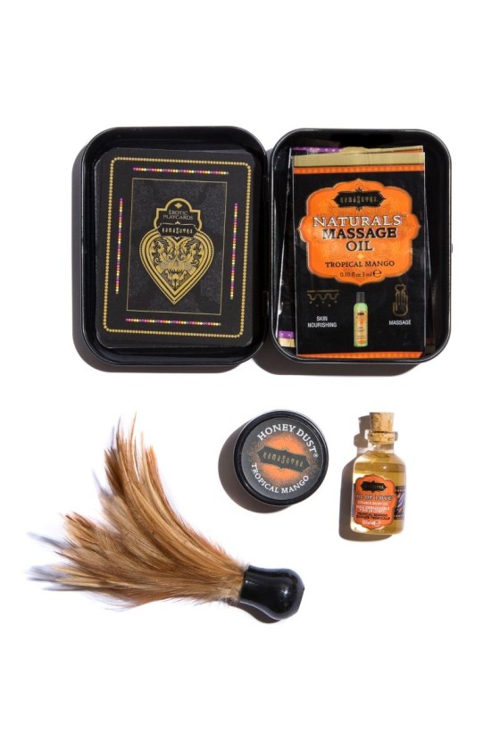 KAMASUTRA - WEEKENDER TIN KIT TROPICAL HANDLE