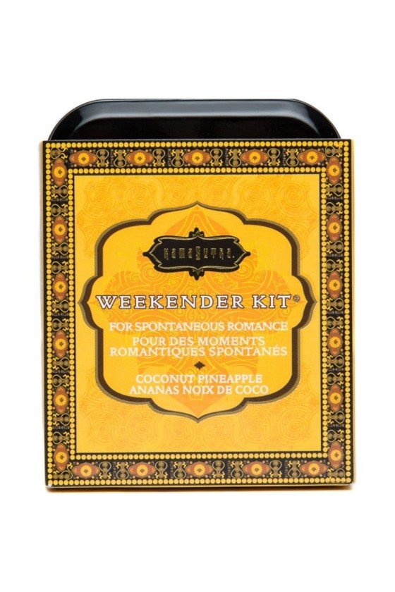 KAMASUTRA - WEEKENDER TIN KIT COCONUT AND PINEAPPLE