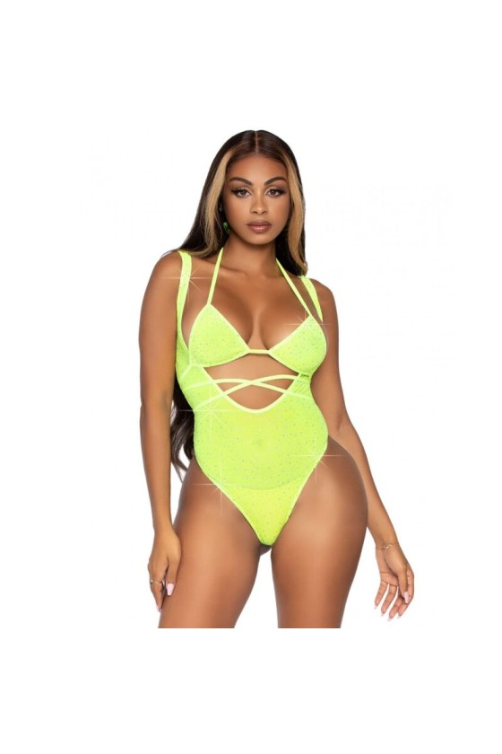 LEG AVENUE - TOP BIKINI E BODY TAGLIA UNICA