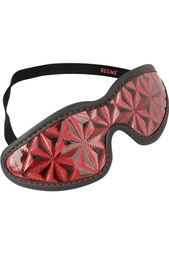 BEGME - MÁSCARA CEGA PREMIUM RED EDITION COM FORRO DE NEOPRENE