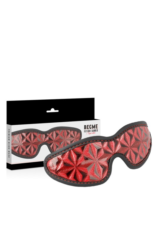 BEGME - MÁSCARA CEGA PREMIUM RED EDITION COM FORRO DE NEOPRENE