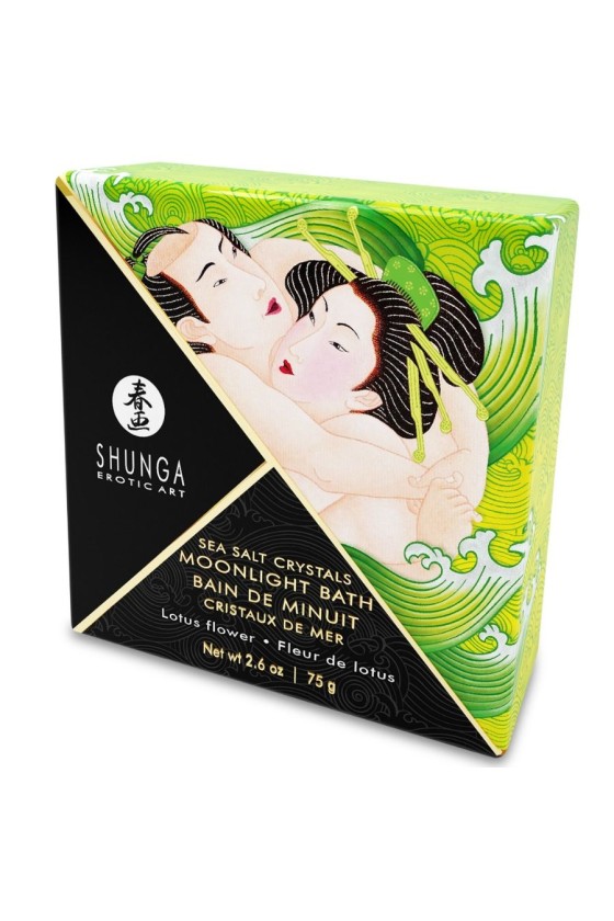 SHUNGA - BAD ODER SALZE MIT LOTUSGESCHMACK 75 GR