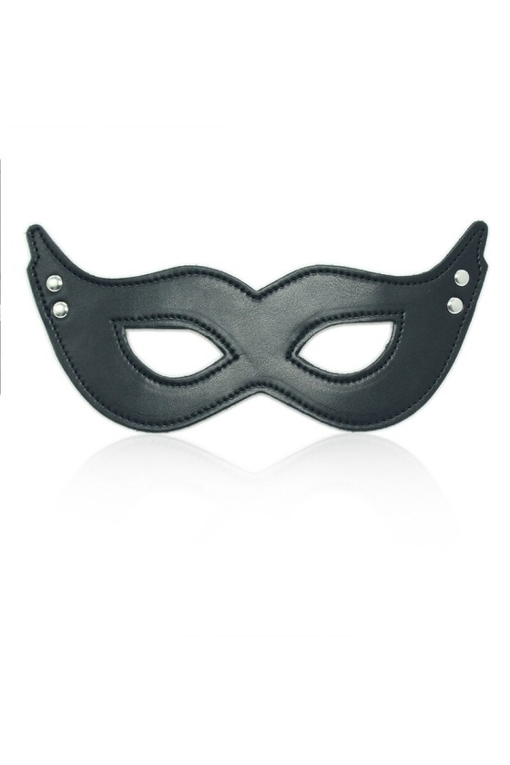 OHMAMA FETISH - PU MASK WITH CLAMPS