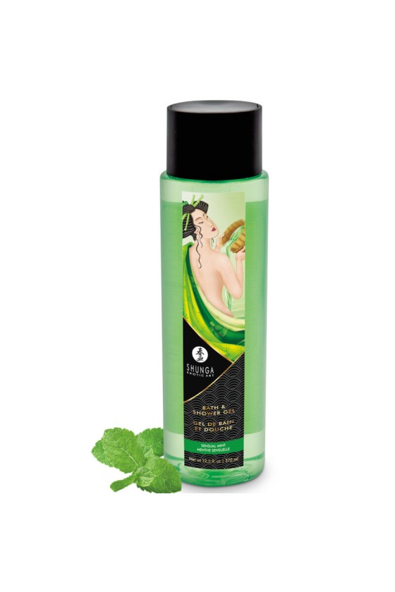 SHUNGA - BATH  SHOWER GEL SENSUAL MINT 370 ML