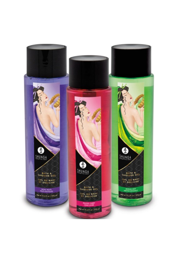 SHUNGA - BATH  SHOWER GEL SENSUAL MINT 370 ML