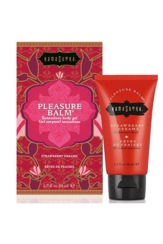 KAMASUTRA - BÁLSAMO ESTIMULANTE DEL PLACER SABOR SUEÑOS DE FRESA 50ML