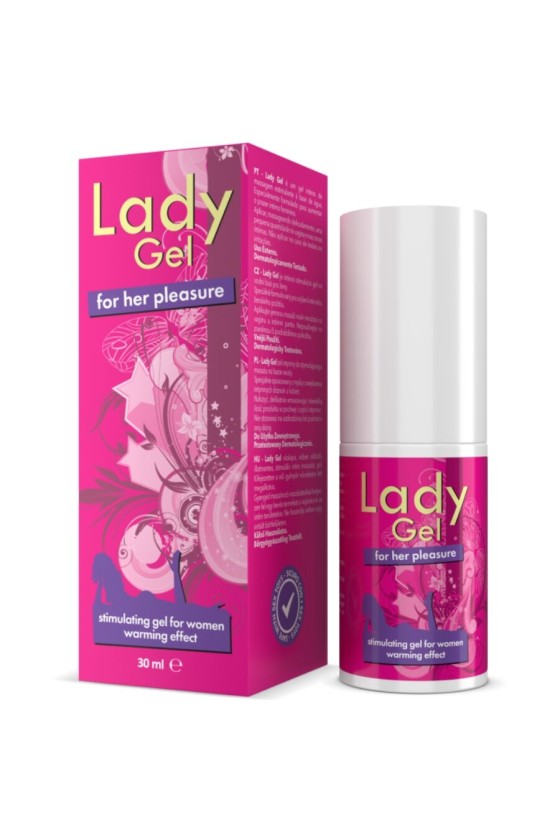 INTIMATELINE - LADY GEL FOR GER PLEASURE GEL ESTIMULANTE COM EFEITO DE CALOR ELLA 30 ML