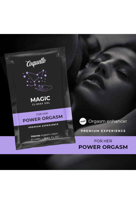 COQUETTE CHIC DESIRE - GEL MÁGICO CLIMAX DE BOLSILLO PARA ELLA GEL MEJORADOR DEL ORGASMO 10 ML