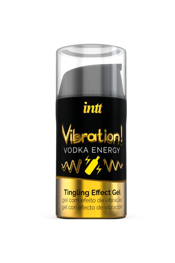 INTT - KRAFTVOLLES INTIMSTIMULIERENDES FLÜSSIGES VIBRATIONSGEL VODKA 15ML