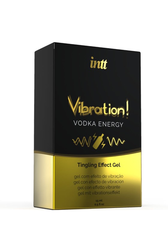 INTT - PODEROSO ESTIMULANTE ÍNTIMO GEL VIBRATÓRIO LÍQUIDO VODKA 15ML