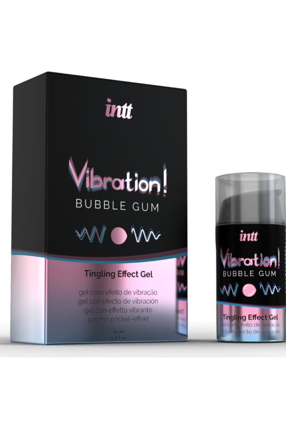 INTT - POWERFUL INTIMATE STIMULANT LIQUID VIBRATING GUM GUM 15ML