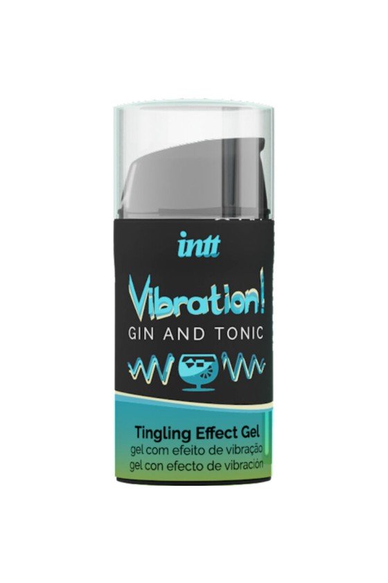 INTT - POTENTE GEL VIBRADOR LÍQUIDO ESTIMULANTE ÍNTIMO GIN TONIC 15ML