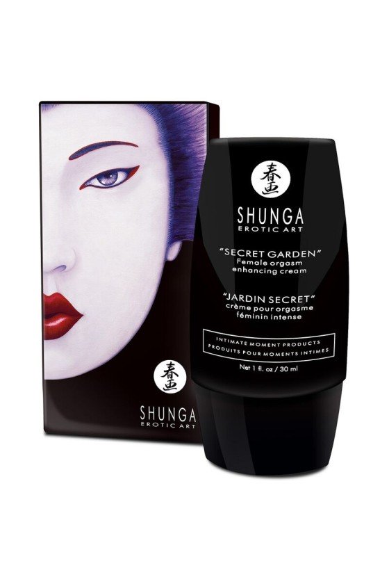 SHUNGA - CREMA INTENSA PARA ORGASMO FEMENINO JARDÍN SECRETO