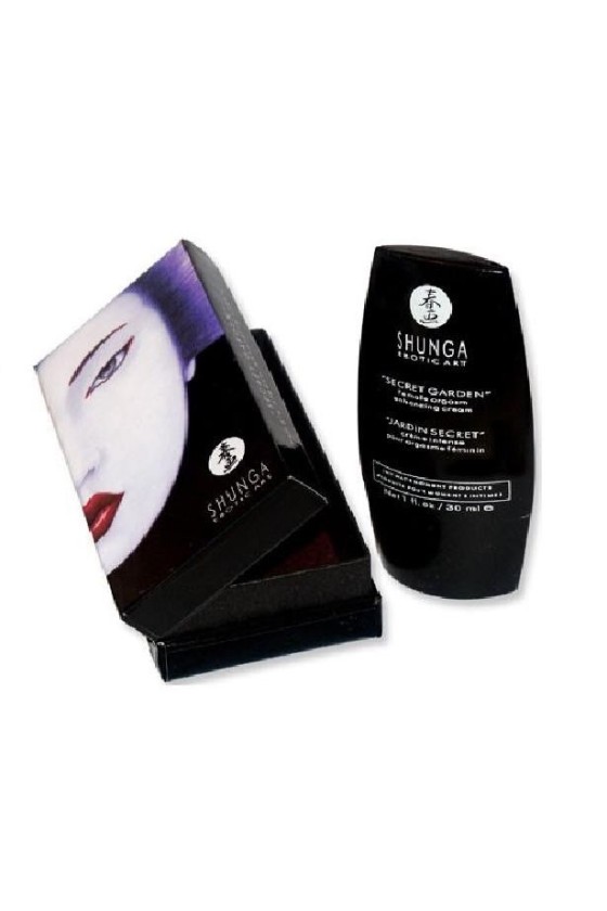 SHUNGA - CREMA INTENSA PARA ORGASMO FEMENINO JARDÍN SECRETO