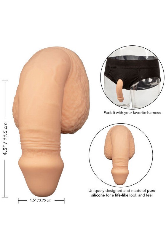 CALIFORNIA EXOTICS - SILIKON-PACKUNG PENIS 12.75 CM FLEISCH