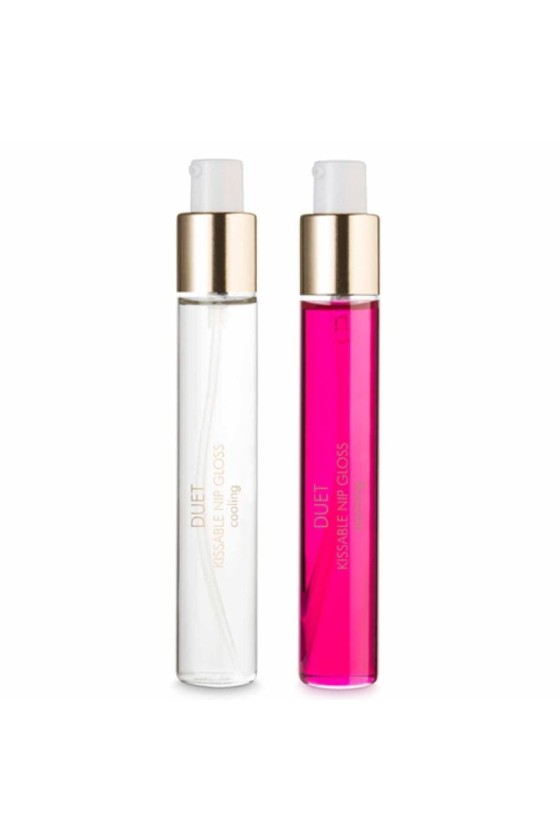 BIJOUX - PACK DUO GLOSS FOR HOT  COLD NIPPLE