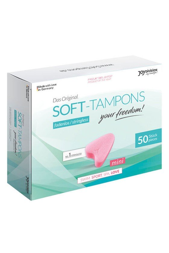 JOYDIVISION SOFT-TAMPONS - ORIGINAL SOFT-TAMPONS MINI X 50 UNITÉS