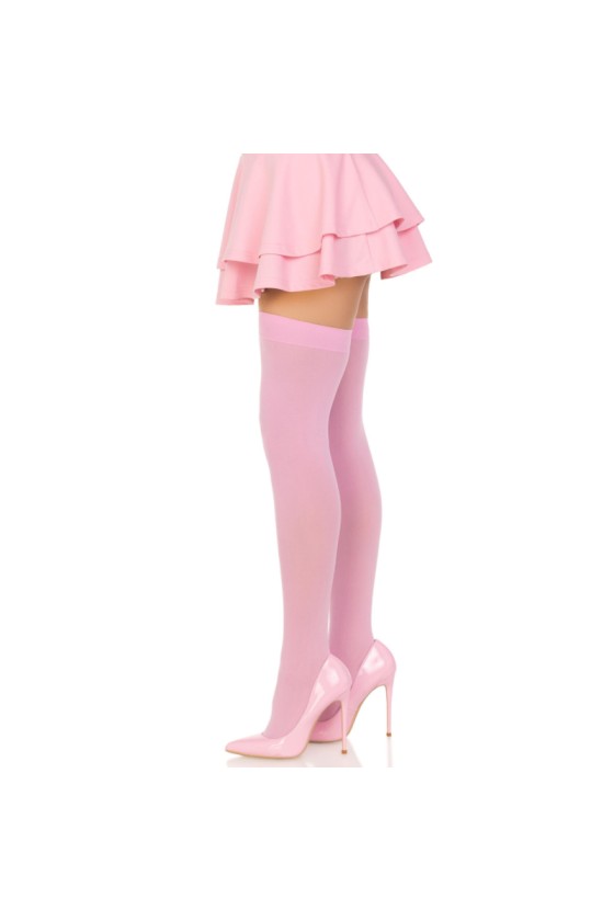 LEG AVENUE - CALZINI IN NYLON ROSA