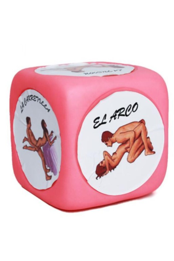 DIABLO PICANTE - SUPER LARGE KAMASUTRA DICE OF POSTURES PINK