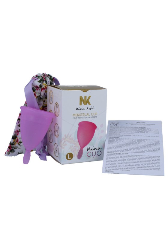 NINA KIKÍ - COPA MENSTRUAL MORADA TALLA L